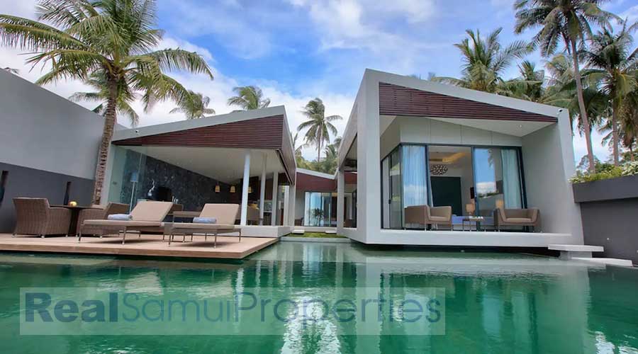 Contemporary 3-Bed Beachfront Villa, Bang Por